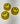 Yellow smile  straw topper