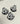 Ghost cow spots mouse straw topper